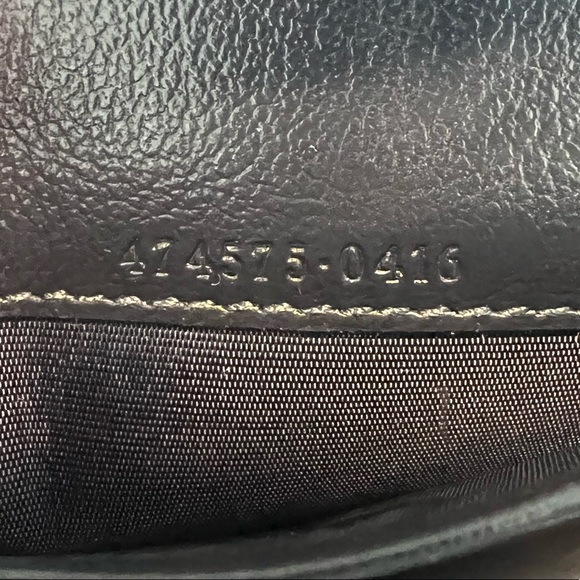 𝐍𝐄𝐖 Gucci Mini GG Canvas Marmont Matelassé Chain Bag - Picture 5 of 5